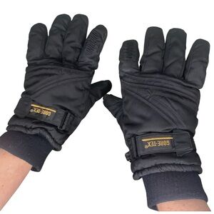 GORE-TEX Gordini Ski Snow Gloves Waterproof Insulated Black Winter Warm